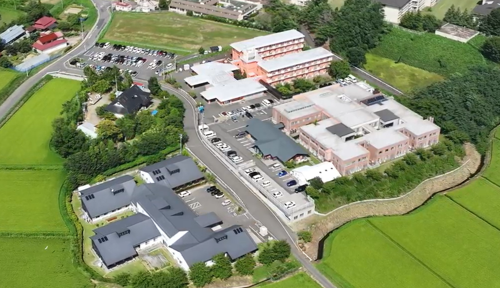 郡山福祉会の施設配置図