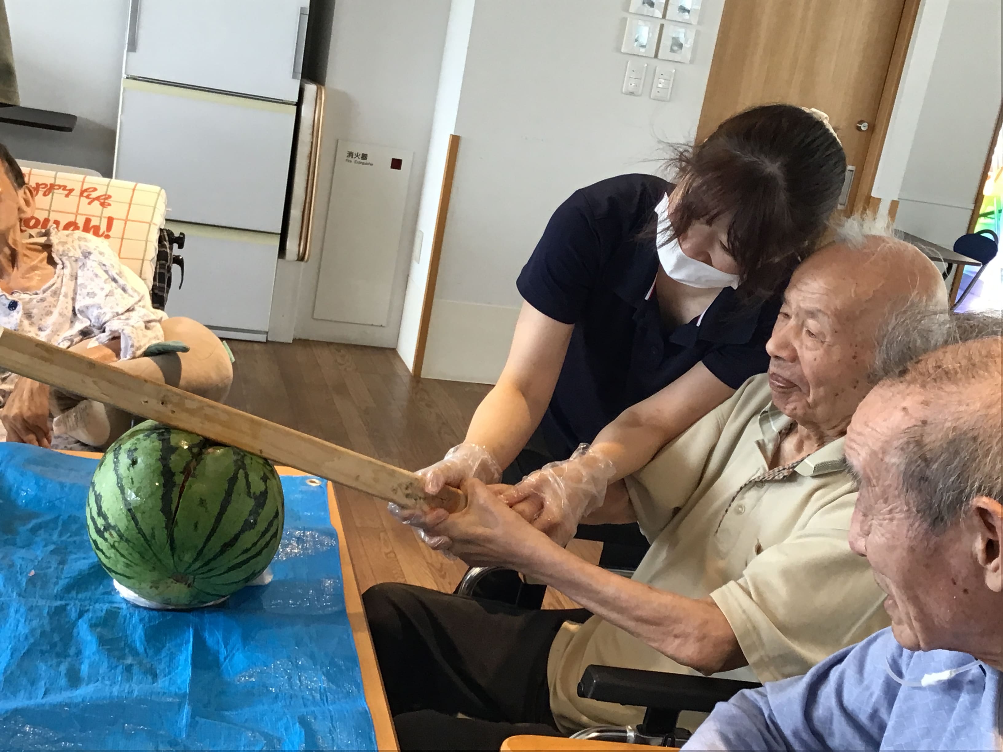 入居者様の団らんの様子