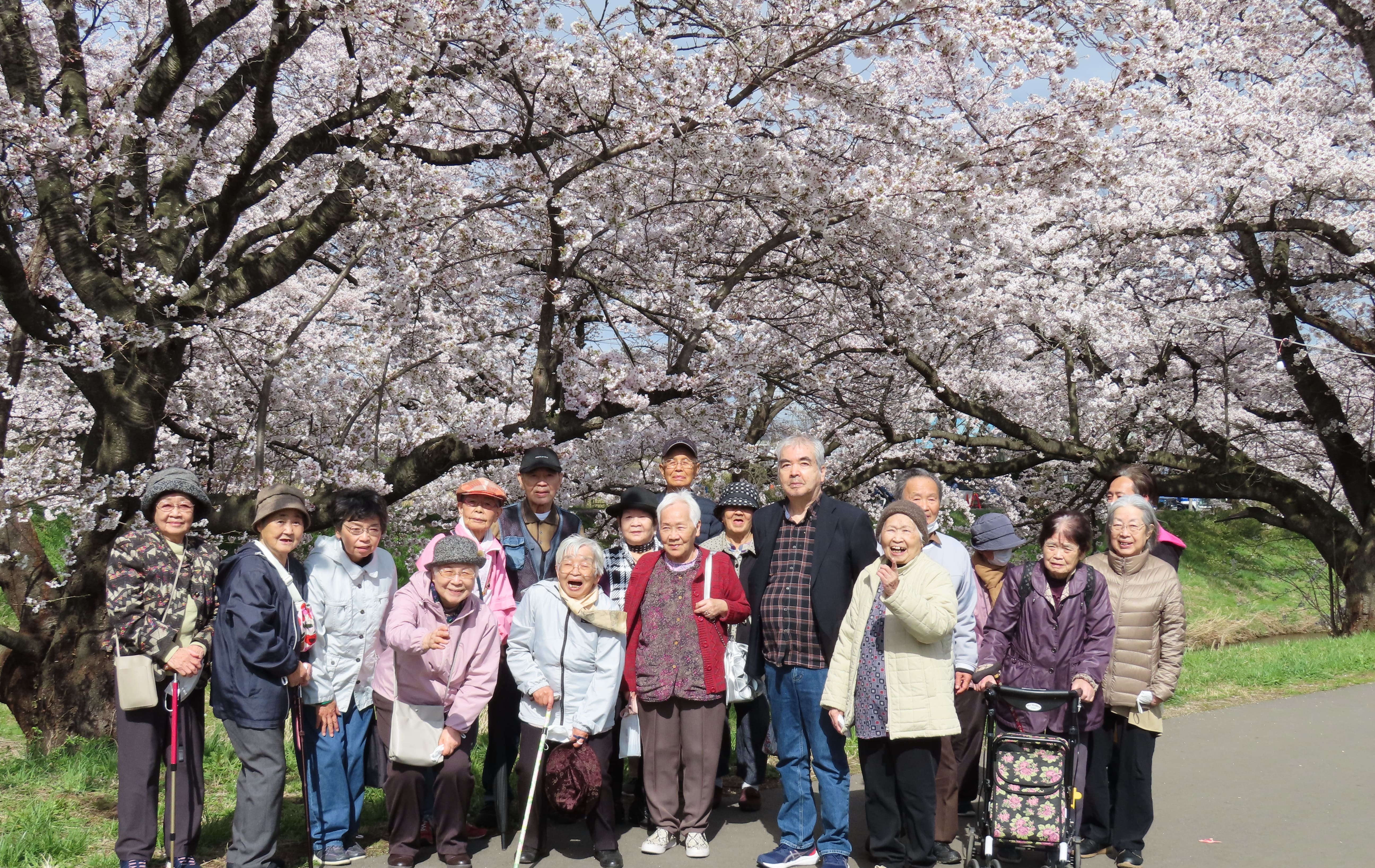 花見外出の様子